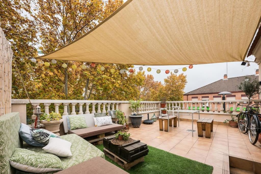 Atico Con Terraza Y Chimenea Junto A Universidad Alcala de Henares Ngoại thất bức ảnh